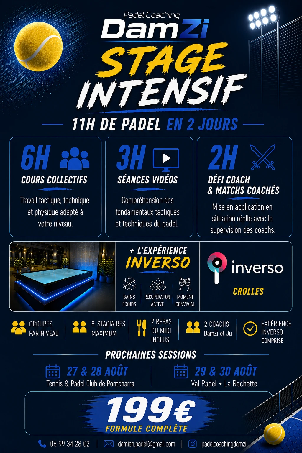 Affiche stage intensif DamZi