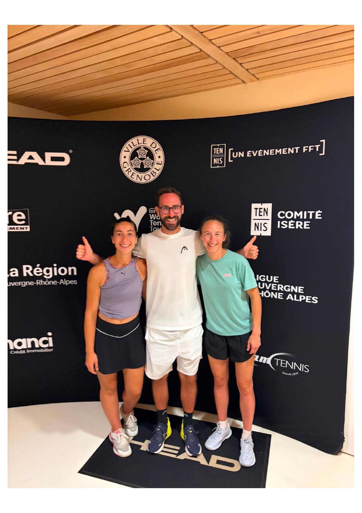 Paire coachée par DamZi victorieuse en P25 Dames