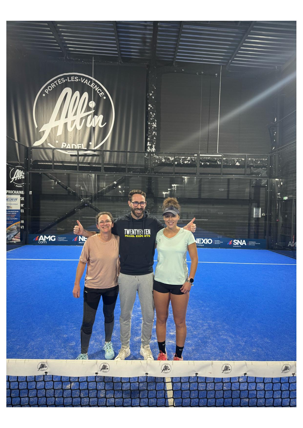Paire coachée par DamZi lors d'un P500 Dames